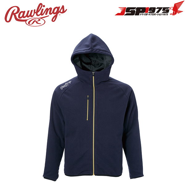 ローリングス Rawlings フーデッド フリースジャケット 防寒 保温 フリース ジャケット アウター ウェア 野球 野球用品 aos13s11