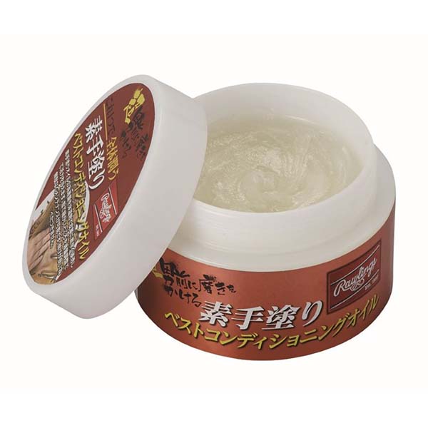 ローリングス Rawlings 素手塗り ベストコンディショニングオイル グラブ グローブ メンテナンス 艶出し 保革 汚れ落とし 野球 eaol10s05