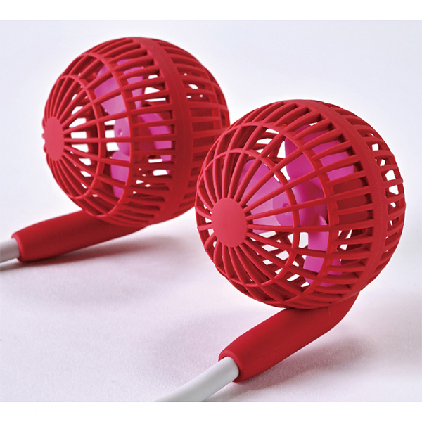 スパイス SPICE ダブルファン ハンズフリー キッズ ラズベリー ピンク 首掛け 首かけ 携帯用 扇風機 ハンディファン df204krb