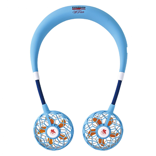 スパイス SPICE ダブルファン ver.2.0 エヴァンゲリオンスポーツ レイモデル 首掛け 首かけ 携帯用 扇風機 ハンディファン df210evwb