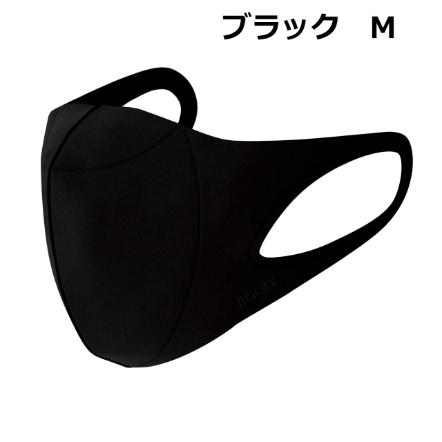 JIGGLY ウルトラパフマスク 　ジグリー　ブラックM