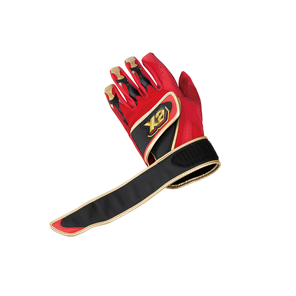 ザナックス XANAX バッティング手袋 ホワイト×ホワイト 高校野球対応 松山モデル ロングベルト 両手用 野球 野球用品 bbg105k
