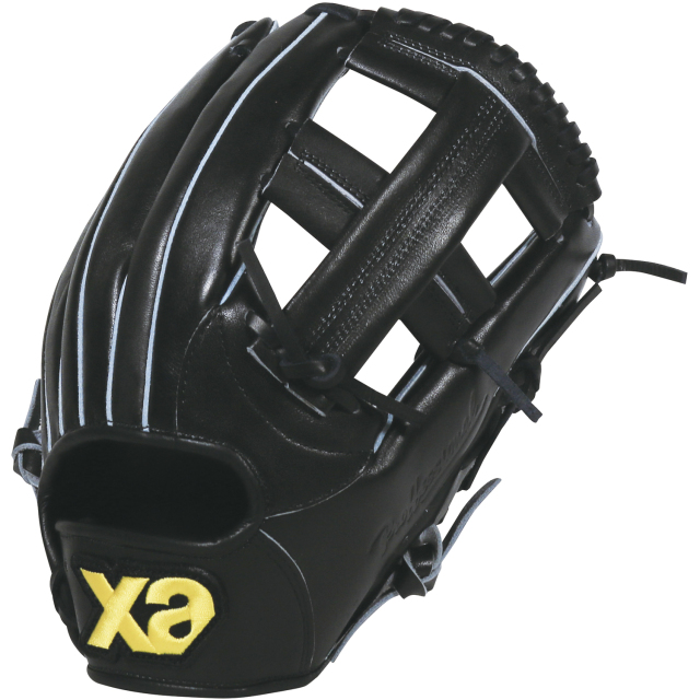 ザナックス XANAX brg-8153 軟式 ソフト 兼用 グラブ グローブ オールラウンド ブラック 右投用 野球 野球用品 送料無料