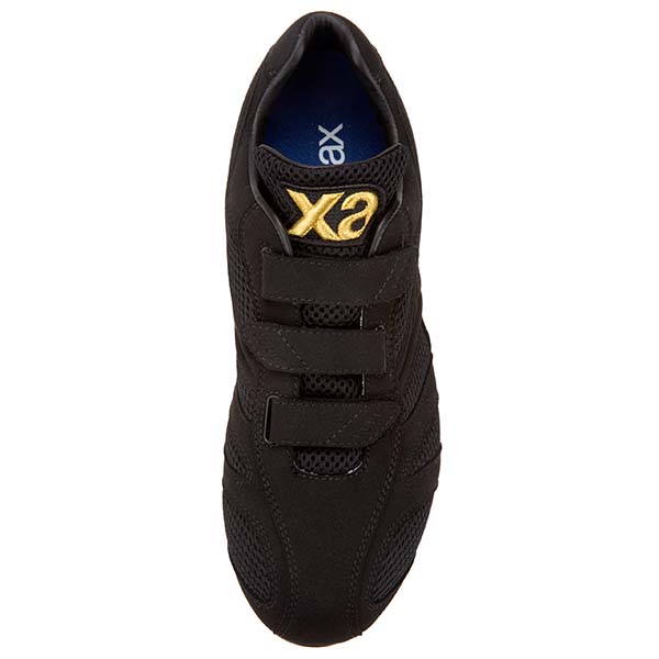ザナックス XANAX スパイク 25.5cm 金具 ベルト式 樹脂底スパイク トラストCL 3本ベルト 高校野球対応 ブラック×ブラック bs323cl