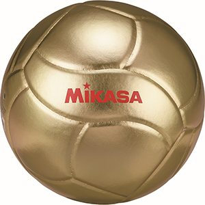 【ミカサ】MIKASA バレー5号 ゴールド 記念品用 バレーボール プレゼント vg018w
