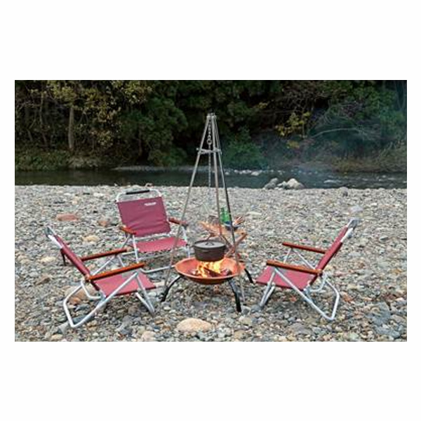 CAPTAIN STAG キャプテンスタッグ ug0029 ラウンドファイアピット BBQコンロ