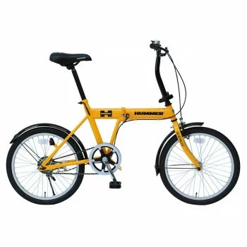 HUMMER ハマー 20インチ 折りたたみ自転車 FDB20G イエロー MG