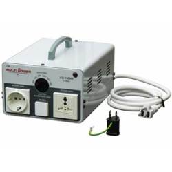 【送料無料】様々な電圧に対応したマルチトランス変圧器　1000W  ホテルや民泊で外国のお客様へのおもてなしにも　軽量タイプ