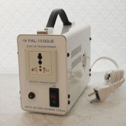 【送料無料】PAL-1500UE | 電圧の違う外国の電気製品が日本で使用可能に　220-230V対応アップトランス1500W