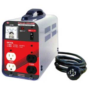 NICHICO 変圧器 降圧専用トラパックⅡ単相/三相  RTB-300D-100V（リングトランス） NICHICO 変圧器 降圧専用トラパックⅡ単相/三相 RTB-300D-100V（リング