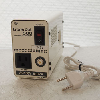 ダウントランスイギリス500W