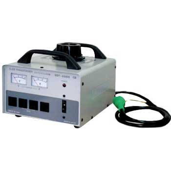 【送料無料】SDT-2000 | スライドトランス（スライダック） 任意の電圧を出力 100→0～130V/2KVA