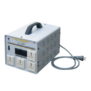 【送料無料】ほぼ世界中の電圧に対応マルチトランス　複数の電化製品が使える余裕の容量3000W