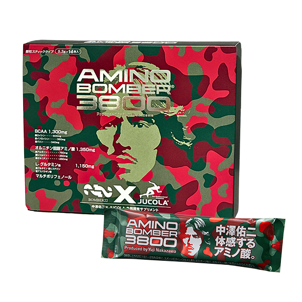 AMINO BOMBER 3800（14包入）【メール便可】