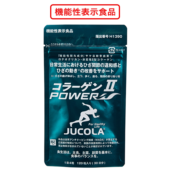 【定期購入1ヶ月ごと】コラーゲン2パワー（120粒入）※送料無料・ポスト投函