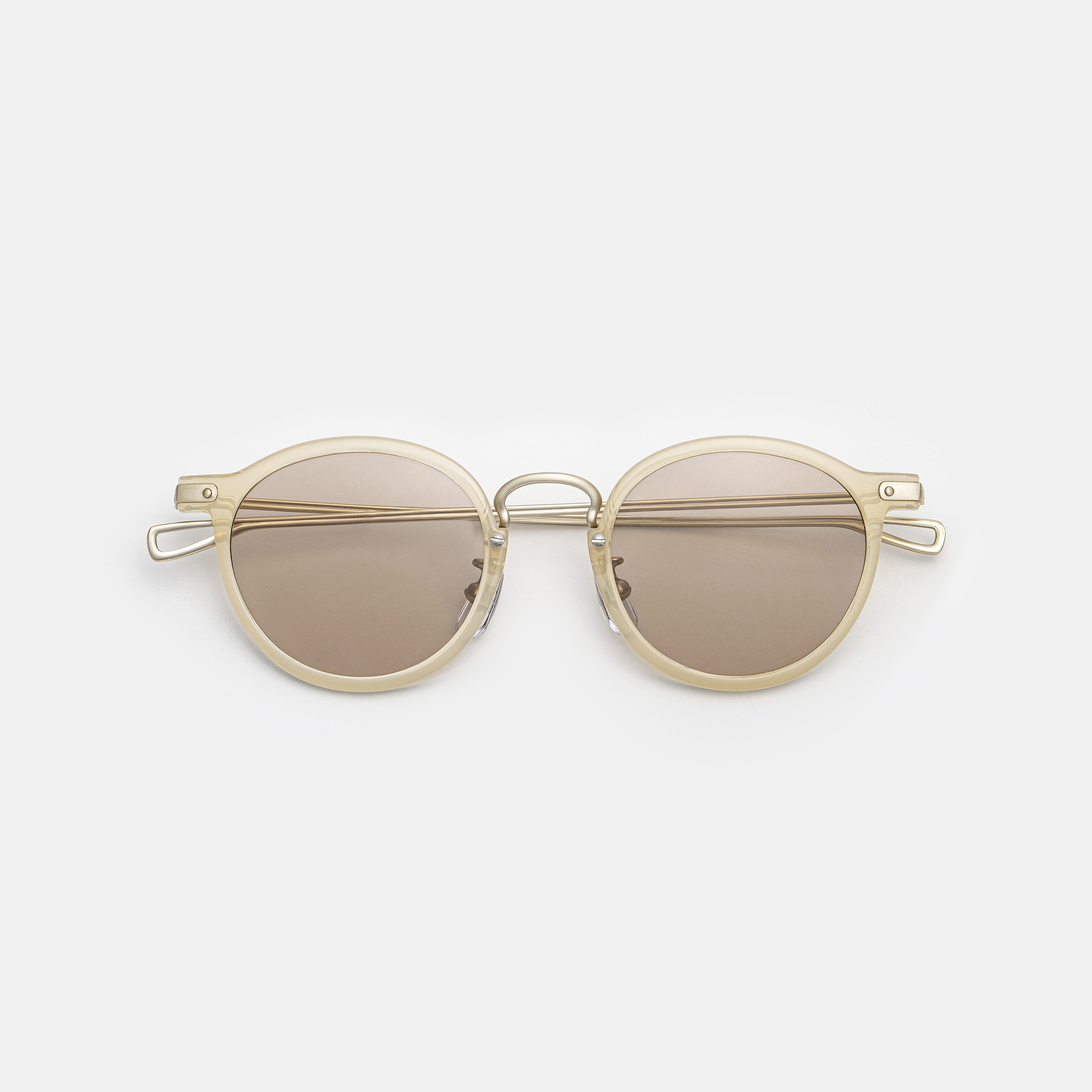 AMY Ecru Light Brown Lens sunglasses 《エイミー エクリュ ライトブラウンレンズ サングラス》