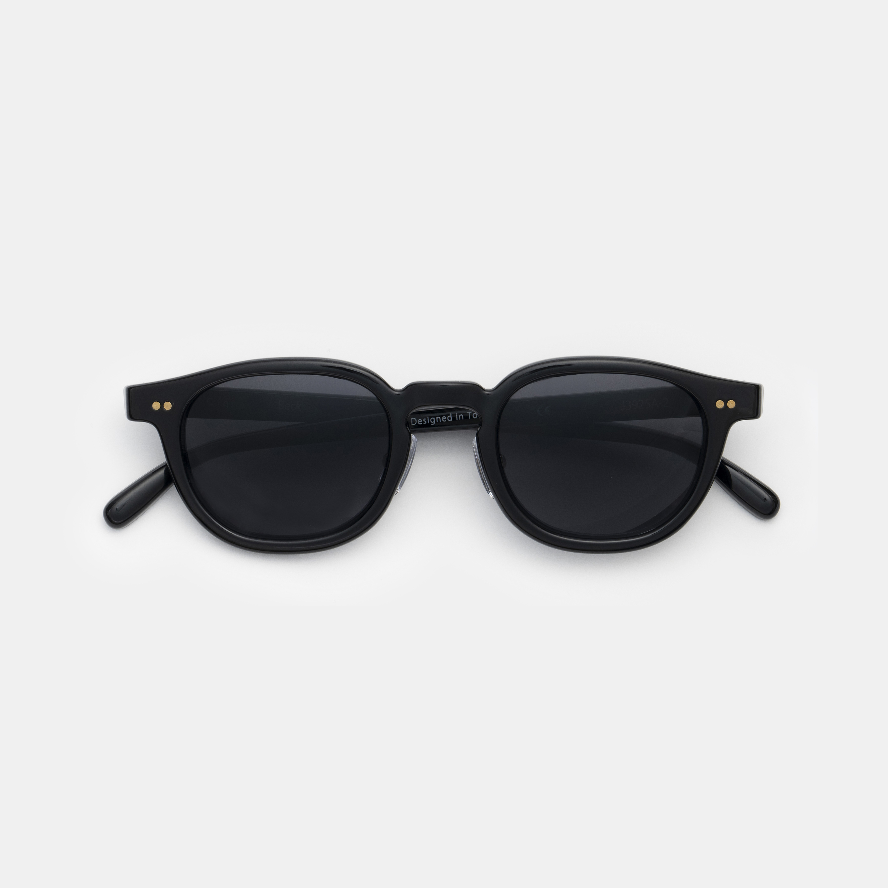 BECK Black Gray Lenses sunglasses 《ベック ブラック グレー