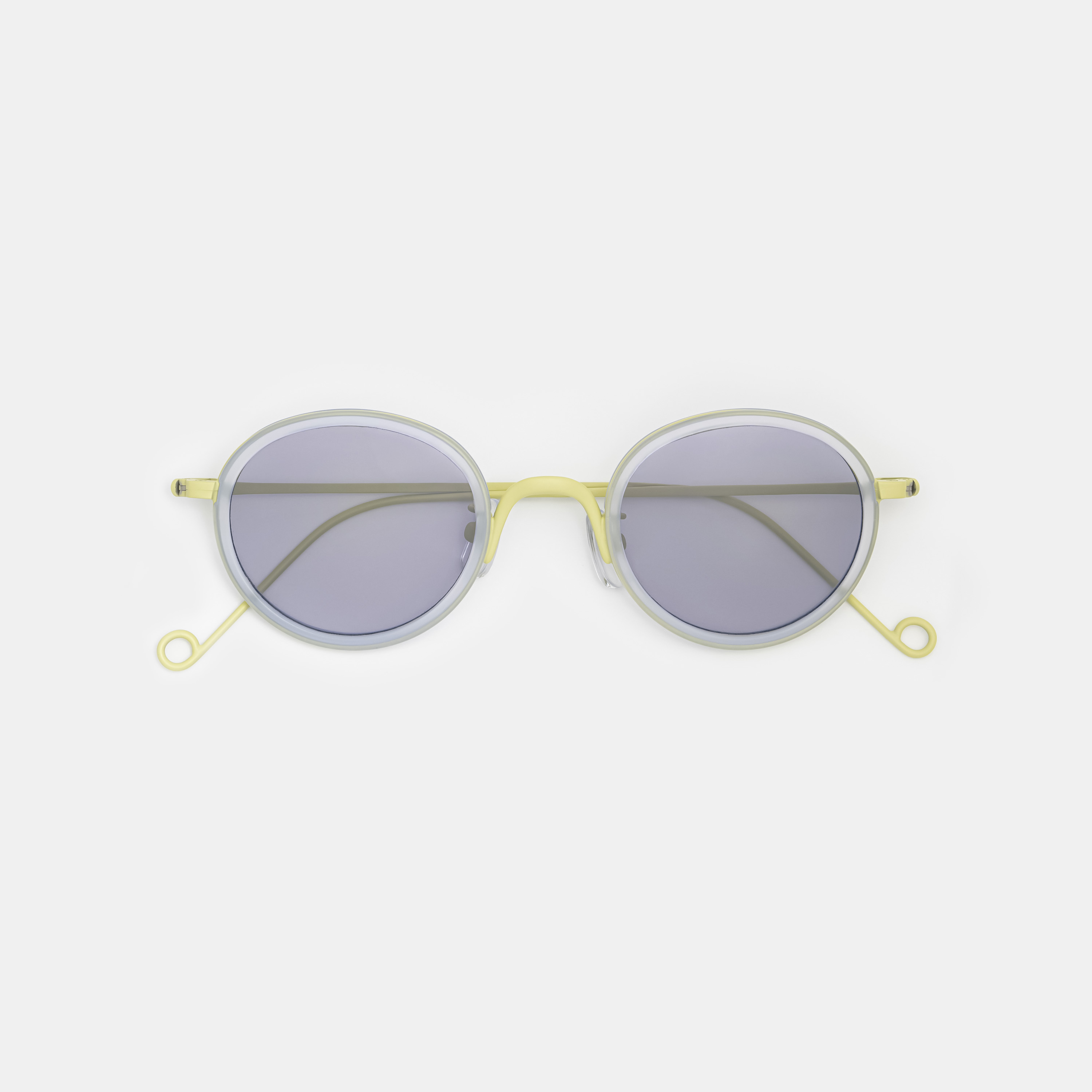 "Carole Baijings × Ciqi " HERBIE Colourways by Carole Baijings Lilac Mist Purple lens sunglasses《ハービー ライラックミスト パープルレンズサングラス》