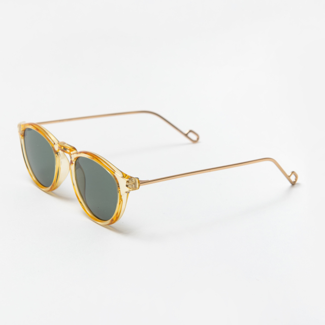 EVANS Honey Gold Green Lens sunglasses 《エバンス ハニーゴールド
