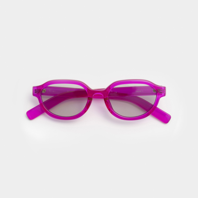 IAN Magenta / Light Gray Lens sunglasses《イアン マゼンタ ライトグレーレンズ サングラス》