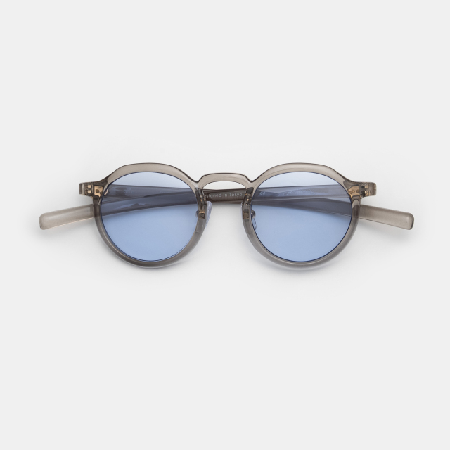 DAMON Gray Light Blue Lenses sunglasses 《デイモン グレー ライトブルーレンズ サングラス》
