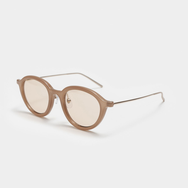 MILLS Medium Pink / Light Brown Lens sunglasses《ミルズ ミディアム