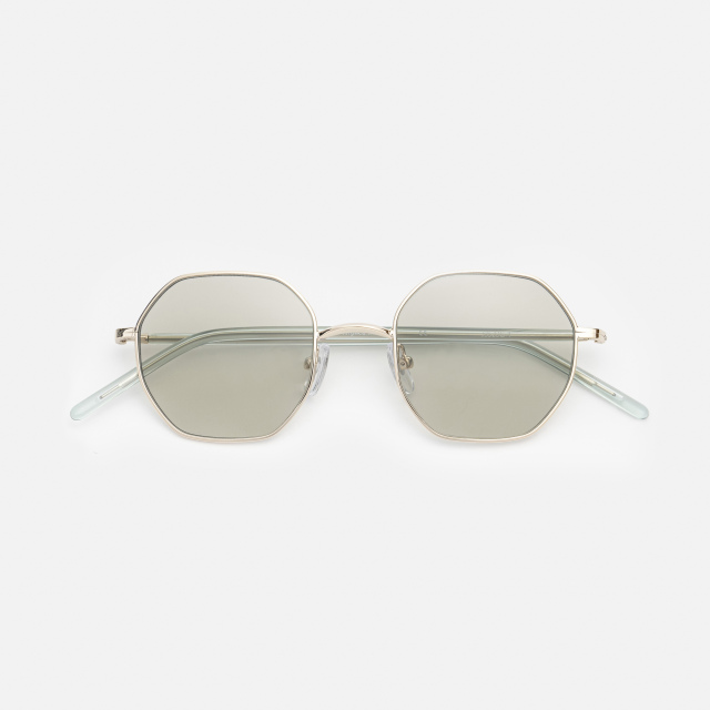 CHERYL Sheer Green / Light Gray Lens sunglasses《シェリル シアーグリーン ライトグレーレンズ サングラス》