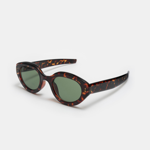 VANESSA Burgundy Green Lens sunglasses 《ヴァネッサ バーガンディ グリーンレンズ サングラス》