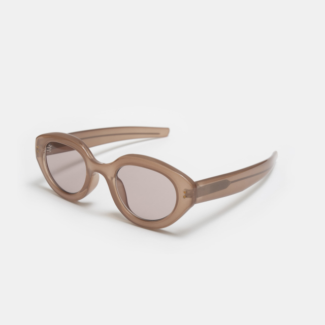 VANESSA Pink Beige Light Brown Lens sunglasses 《ヴァネッサ ピンクベージュ ライトブラウンレンズ サングラス》