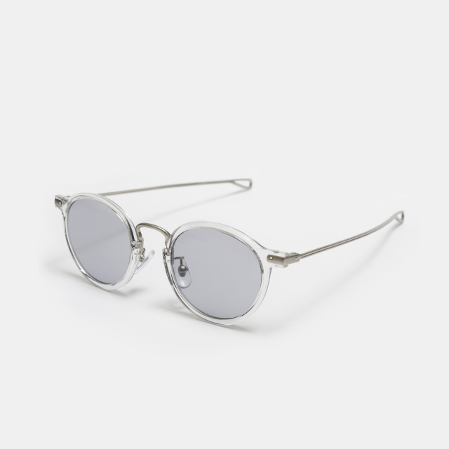 AMY Clear GrayPurple Lens sunglasses 《エイミー クリア グレー