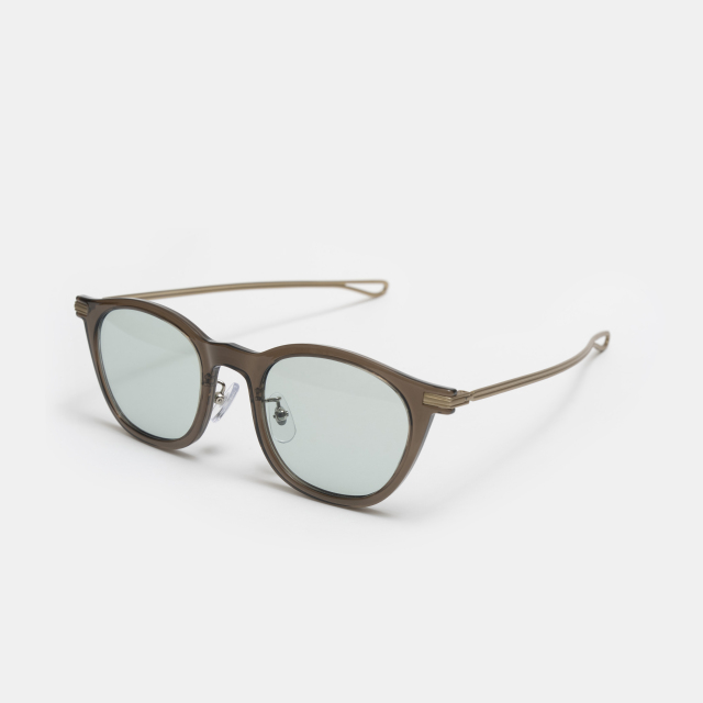 Linda R.さん専用 LINDA Charcoal Light Green Lens sunglasses 《リンダ チャコール