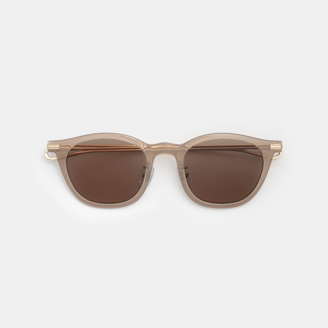 LINDA Rose Beige Brown Lens sunglasses 《リンダ ローズベージュ ブラウンレンズ サングラス》