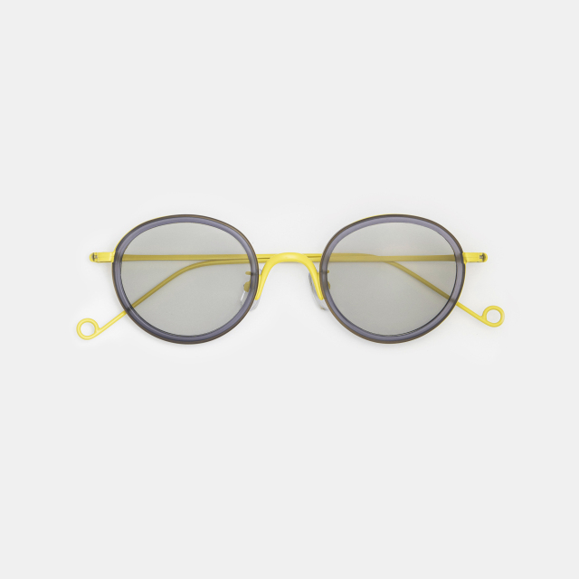 "Carole Baijings × Ciqi " HERBIE Colourways by Carole Baijings Midnight Black Light Gray lens sunglasses《ハービー ミッドナイトブラック ライトグレーレンズサングラス》