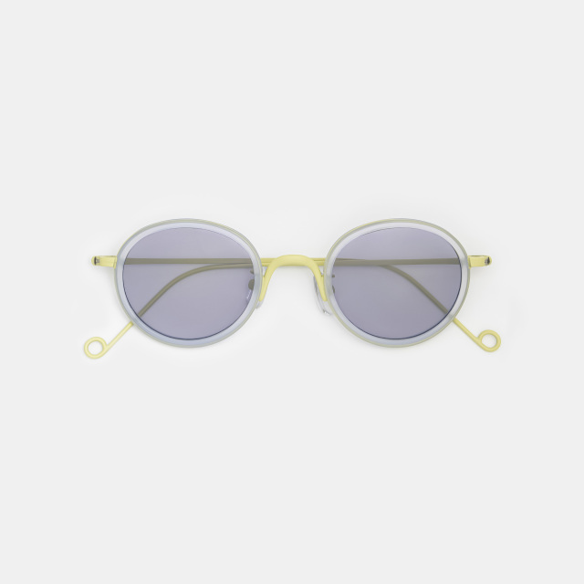 "Carole Baijings × Ciqi " HERBIE Colourways by Carole Baijings Lilac Mist Purple lens sunglasses《ハービー ライラックミスト パープルレンズサングラス》