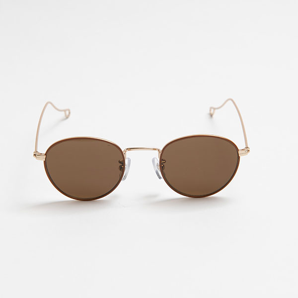 NATALIE Gold Brown lens sunglasses 《ナタリー ゴールド