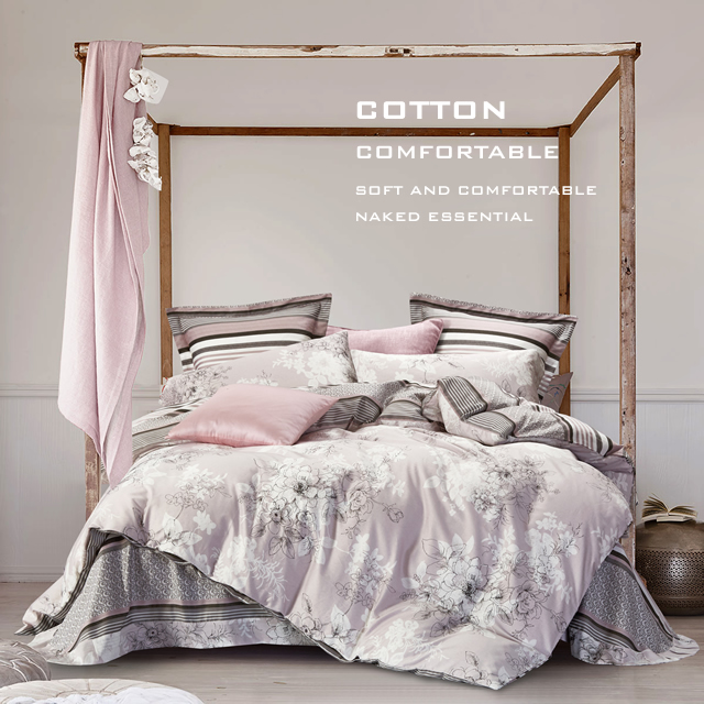 お洒落な花柄高級布団カバー３点セット(シングル) Bella29 (寝具/寝具カバー/ベッドリネン/ベッドカバー/シーツ/掛け布団カバー/布団カバー/ボックスシーツ/ピロケース/枕カバー)