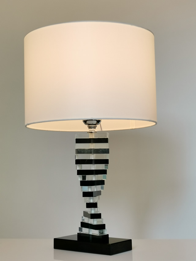 テーブルランプ JKT206  水晶 （インテリア照明 卓上スタンド　デスクライト 北欧 お洒落）