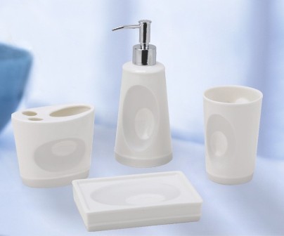 バスグッズセット(ディスペンサー/歯ブラシスタンド/ソープディッシュ/コップ/インテリア雑貨/生活雑貨/バスグッズ/バス用品/ボトル/)