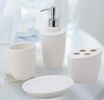 バスグッズセット(ディスペンサー/歯ブラシスタンド/ソープディッシュ/コップ/インテリア雑貨/生活雑貨/バスグッズ/バス用品/ボトル/)