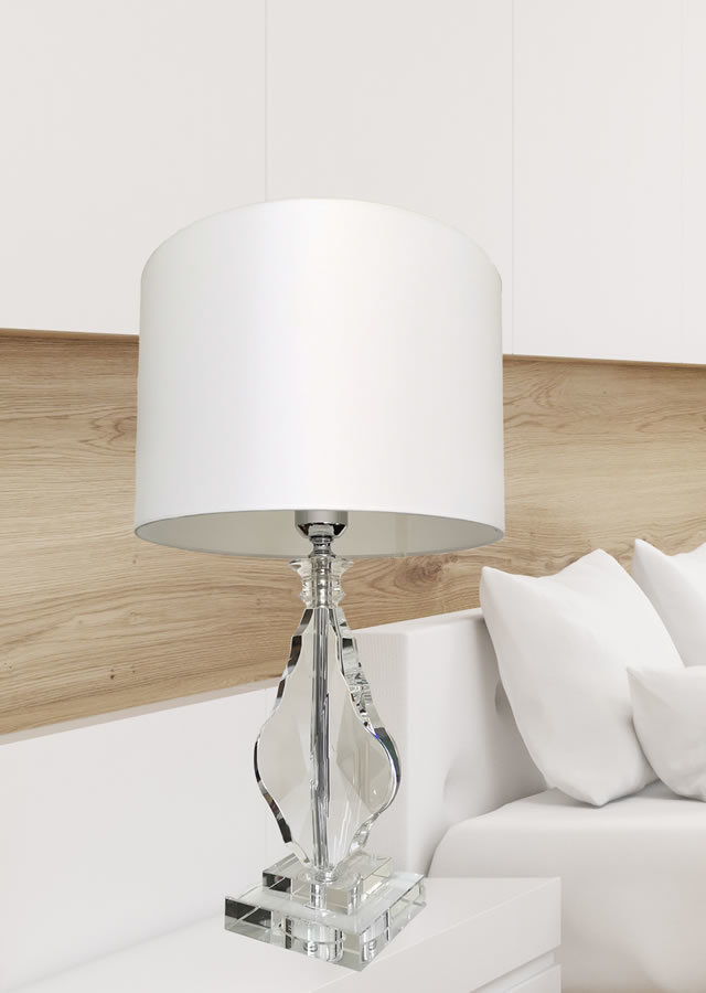 テーブルランプ JKT202 水晶 (インテリア照明 卓上スタンド デスクライト 北欧 お洒落)