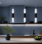 ペンダントライト DKP001 LED （インテリアライト  間接照明  天井照明 北欧）