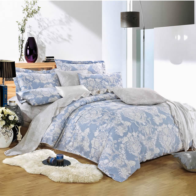 美しい布団カバー３点セット(シングル) MMN002 (寝具/寝具カバー/ベッドリネン/ベッドカバー/シーツ/掛け布団カバー/布団カバー/ボックスシーツ/ピロケース/枕カバー)