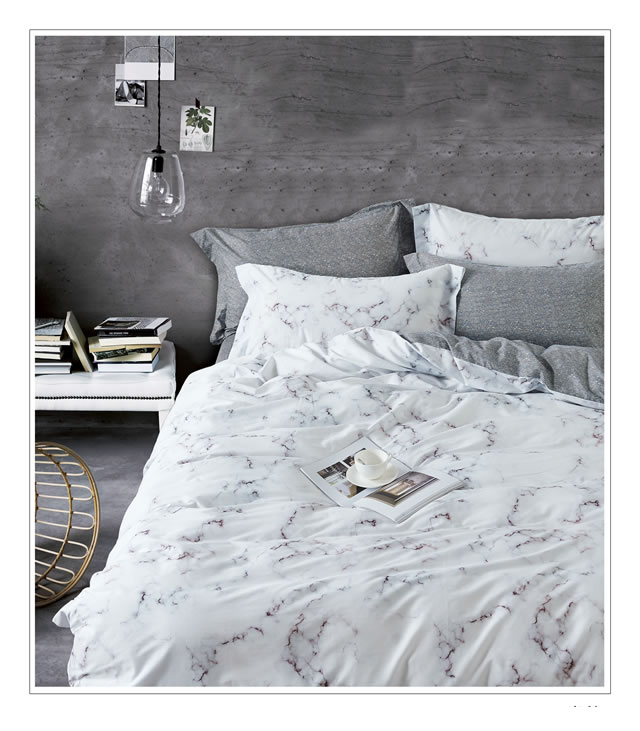 北欧スタイル布団カバー３点セット(シングル) SDBN3 (寝具/寝具カバー/ベッドリネン/ベッドカバー/シーツ/掛け布団カバー/布団カバー/ボックスシーツ/ピロケース/枕カバー)