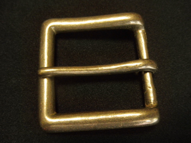 バックル 40mm 真鍮スクエア帆形ラージサイズ 245B-40