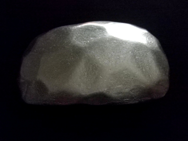 バックル 40mm シルバーカラー艶消し トップ打ち出し加工 Y-utidasi-N40