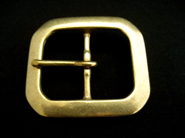 バックル　40mm 真鍮ギャリソン　スクエアカット 328B-40