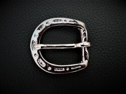 真鍮バックル 15mm Y116-15N 艶有ニッケルシルバー