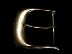 バックル 45mm シルバーカラー艶消し　帆型  Y275N-45