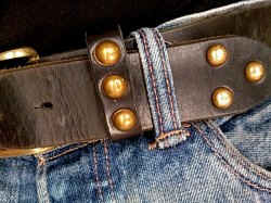 ベルトカスタマイズ商品　【ループ＆剣先スタッズ】