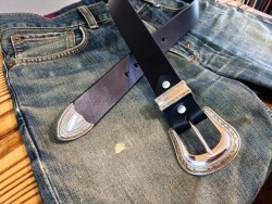 IVAN3ピースバックル付き　栃木レザーベルト　38ｍｍ　【ベルトカラーが選べます】